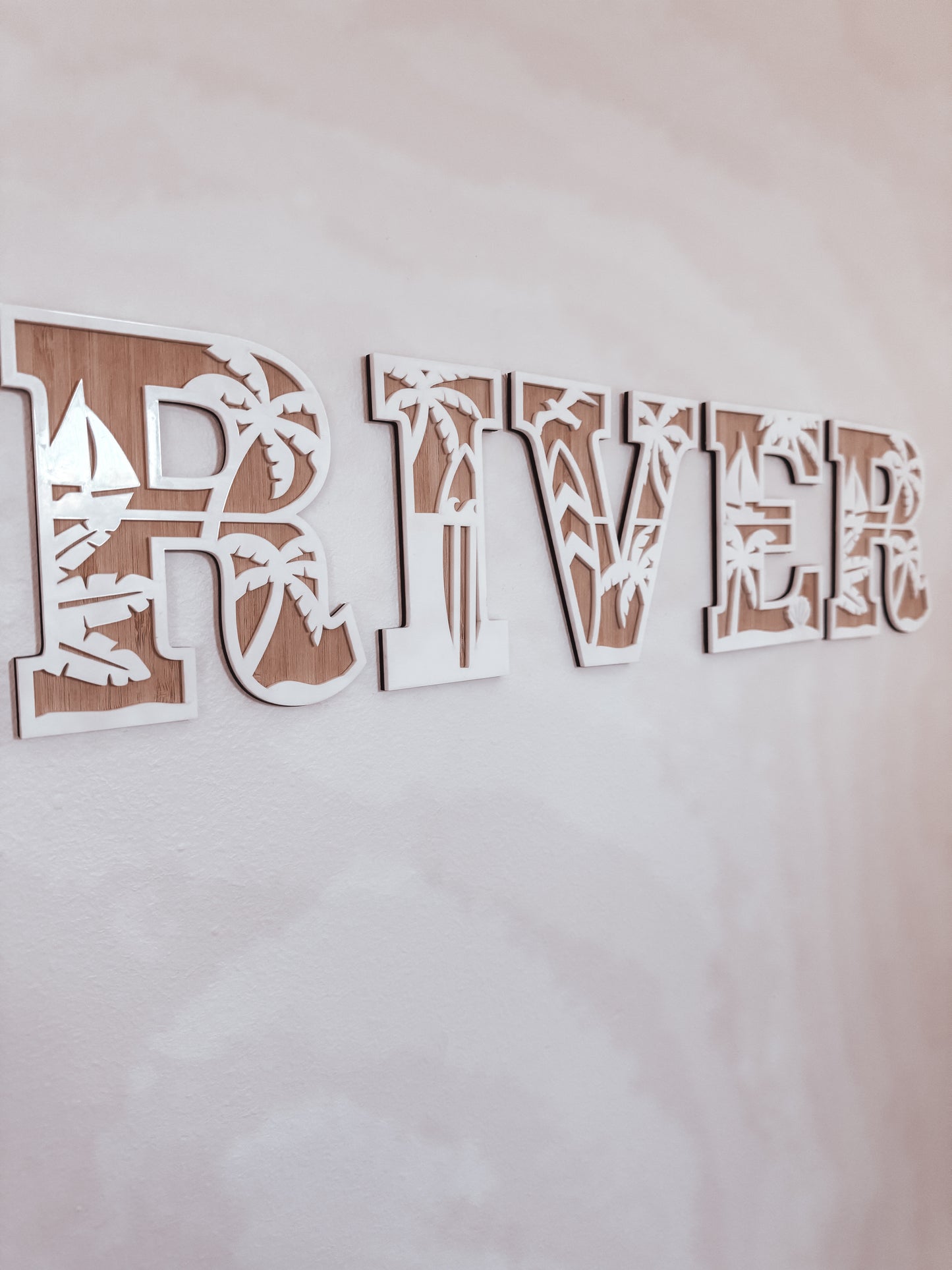 Beach Theme 3D Wall Plaque