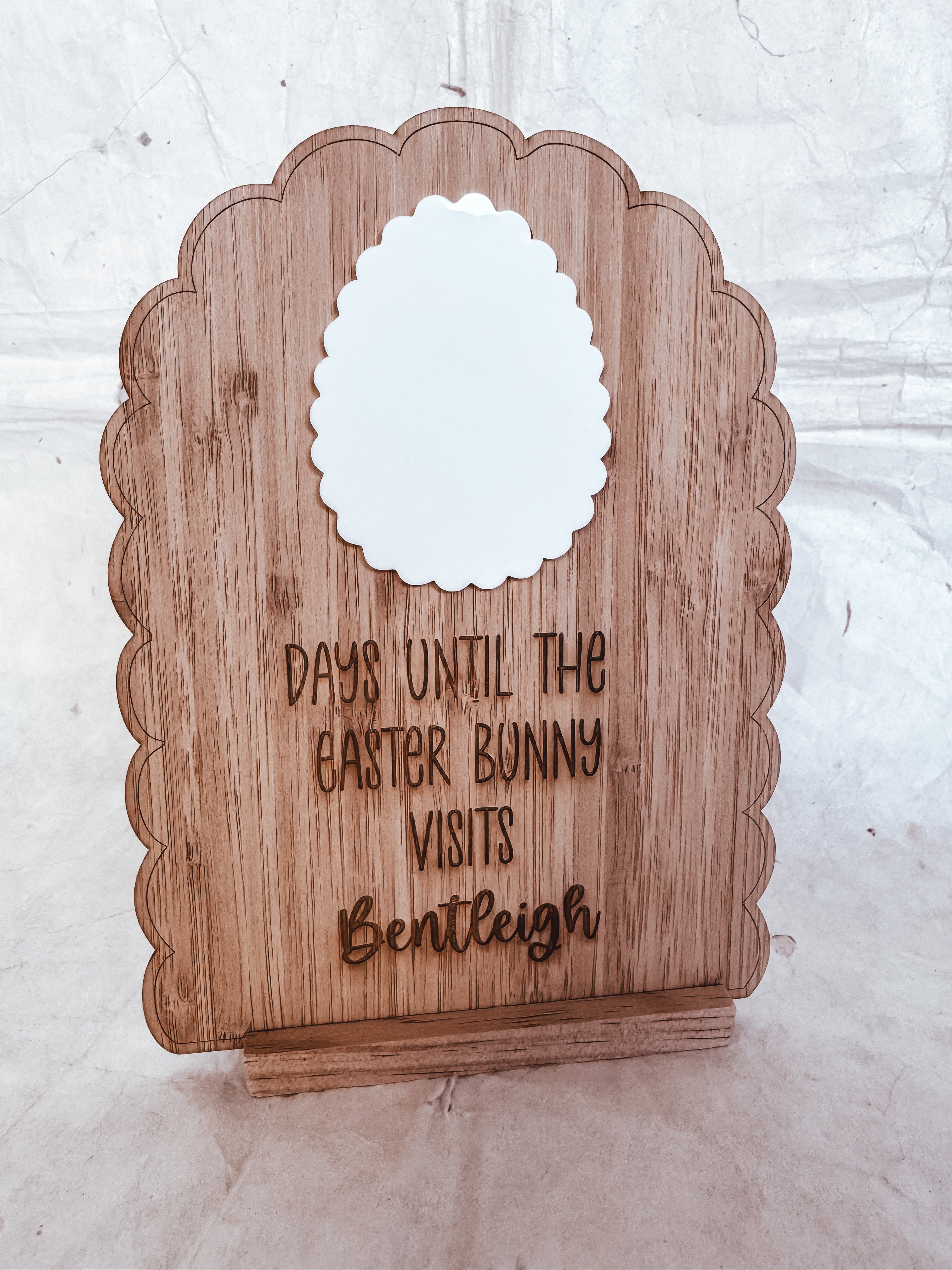 Scalloped Easter Countdown – rose-collection-company