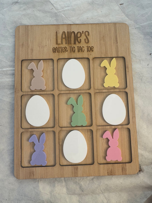 Easter tic tac toe