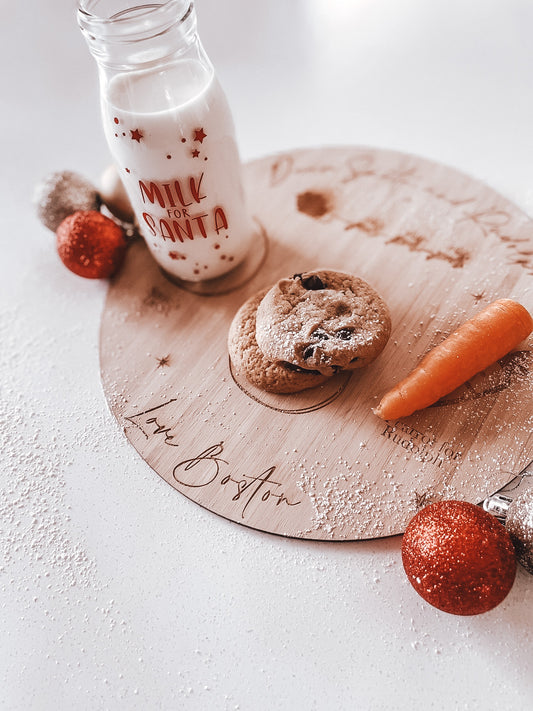 Santa Tray Round
