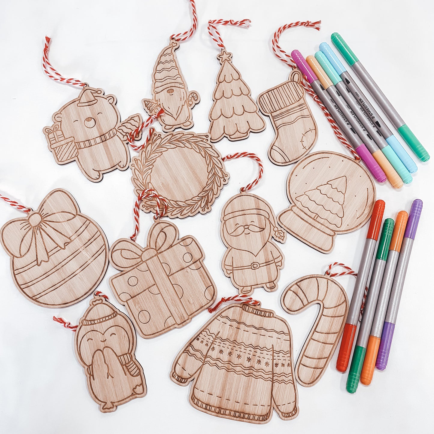 Christmas Colouring In Series