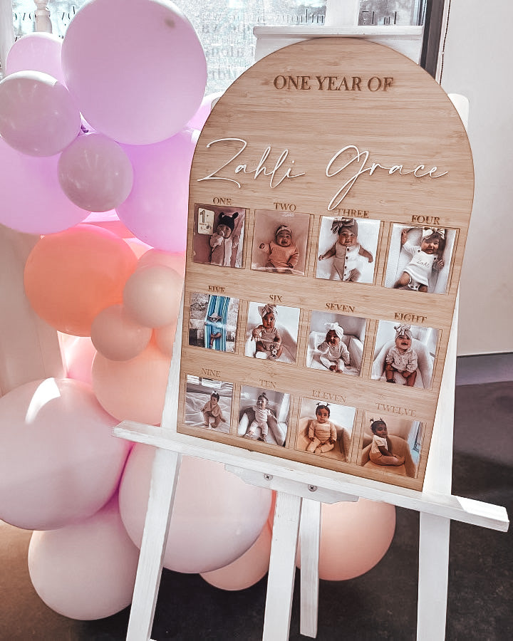My First Year Photo Board