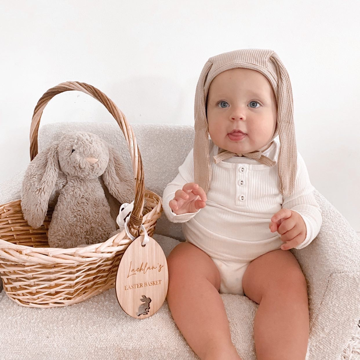 Personalised Easter Basket Tag