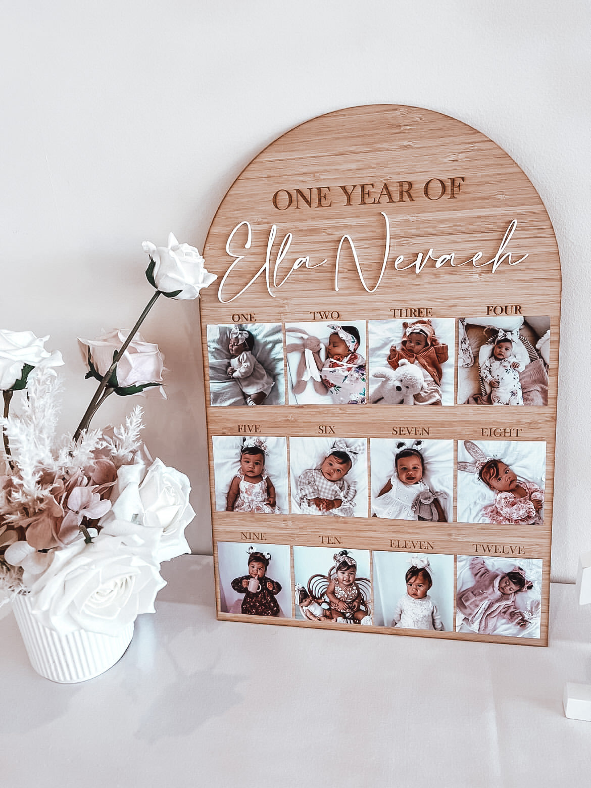 My First Year Photo Board