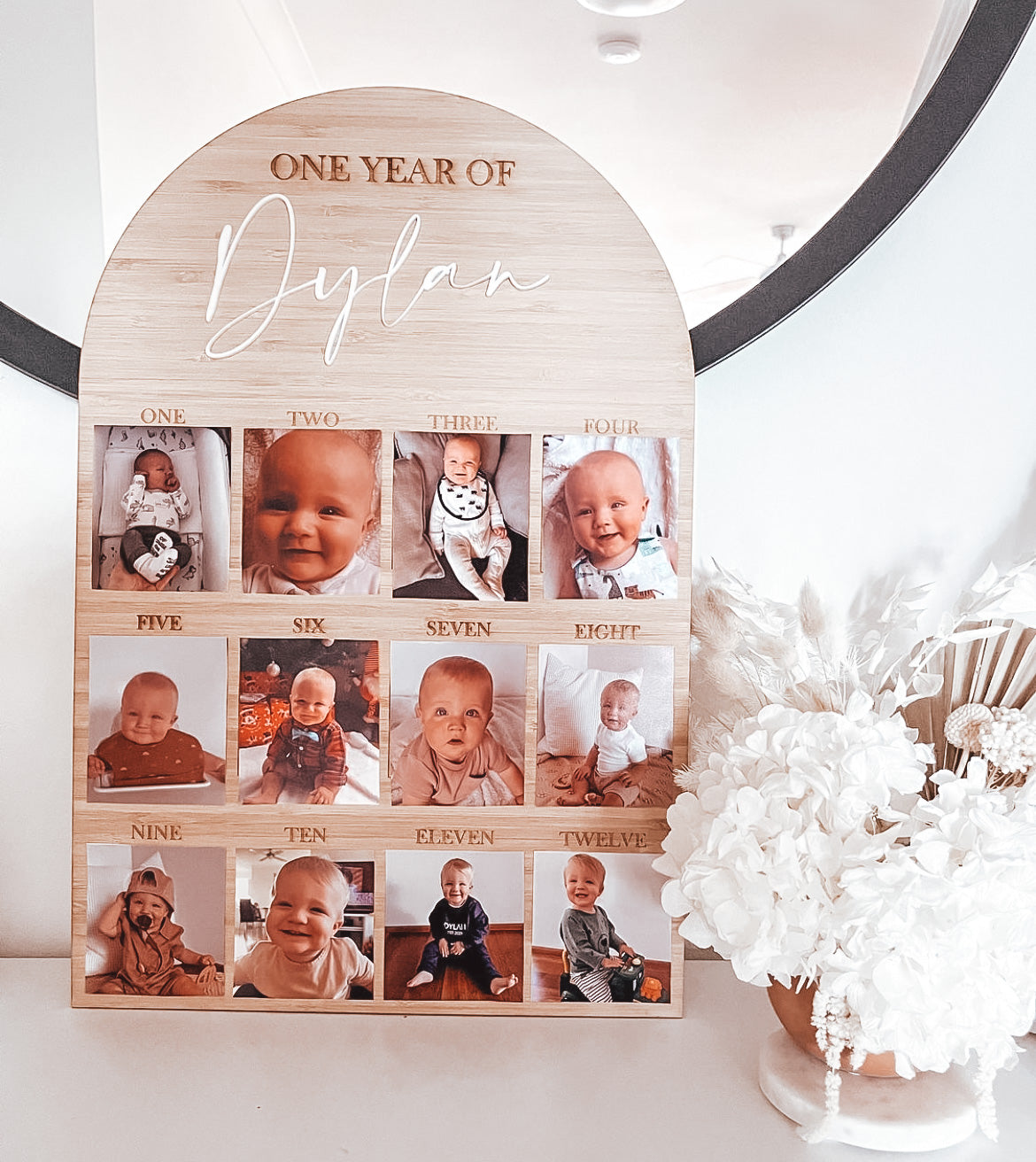 My First Year Photo Board