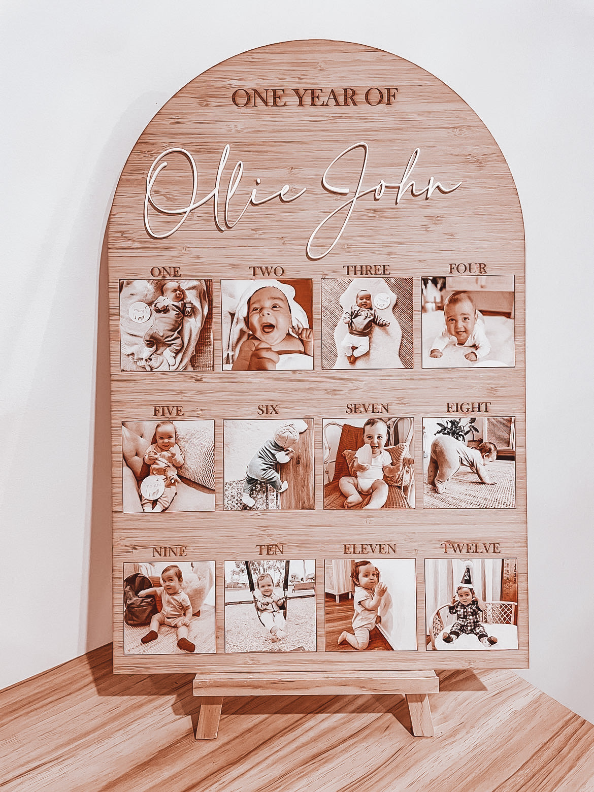 My First Year Photo Board