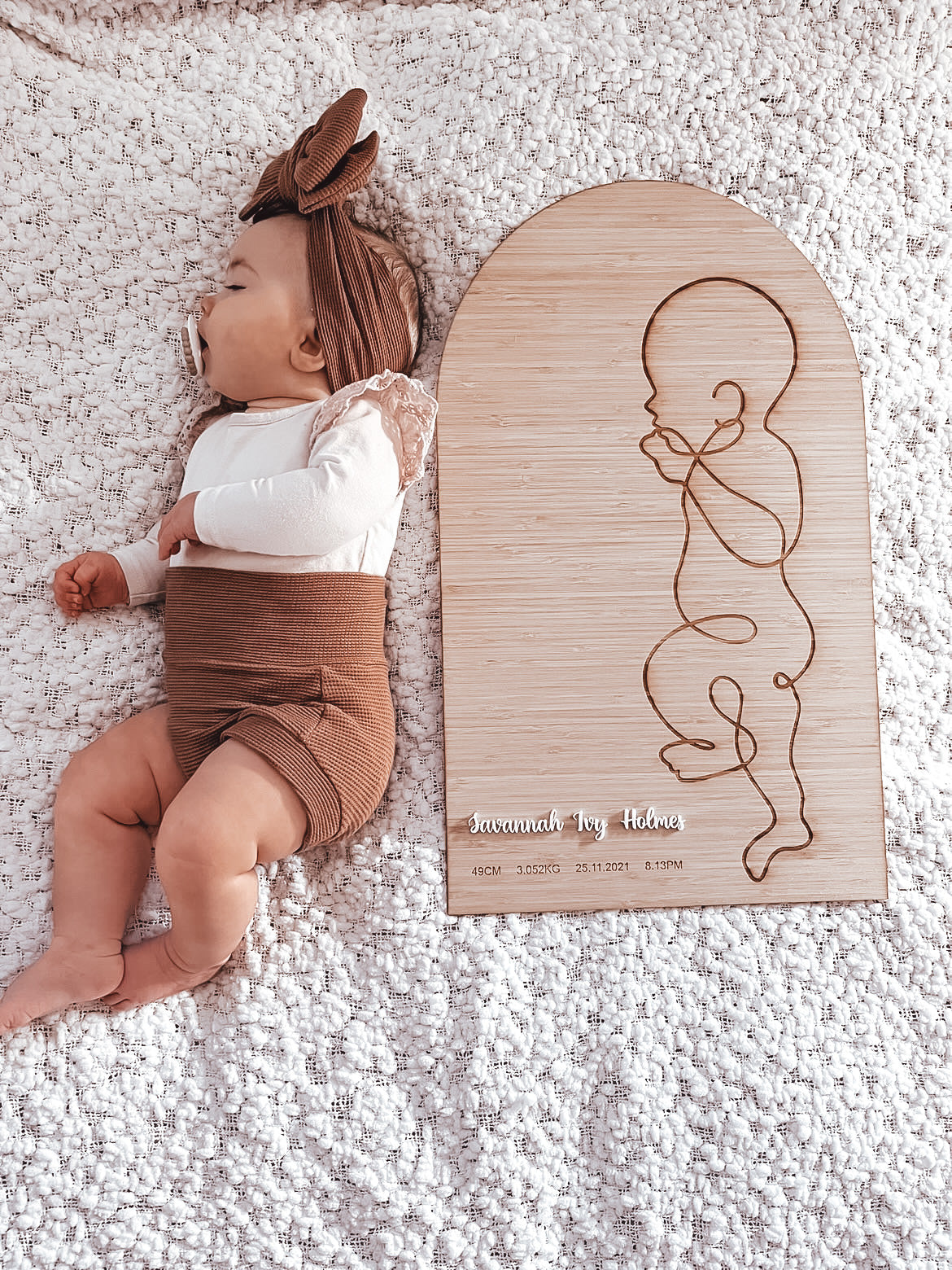 1:1 Birth Keepsake