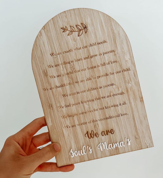 Parent/s Affirmation Board